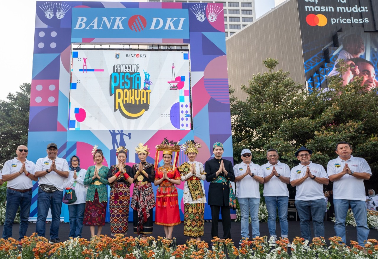 Gelar Panggung Rakyat, Bank DKI Dorong Literasi dan Inklusi Produk dan Layanan Perbankan